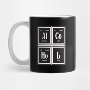 Alcohol Periodic Table Mug